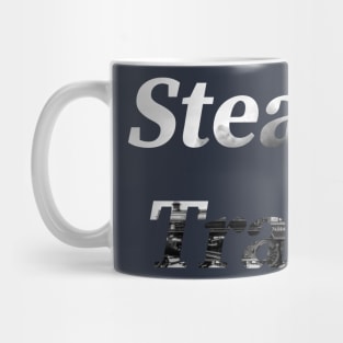 Steam Train, Text Mug